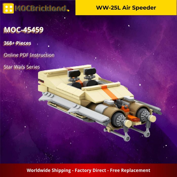 STAR WARS MOC-45459 WW-25L Air Speeder by Themiddlebrick MOCBRICKLAND