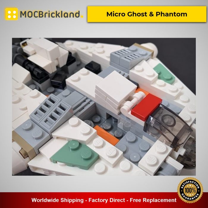 Star Wars MOC-50605 Micro Ghost & Phantom by ron_mcphatty MOCBRICKLAND