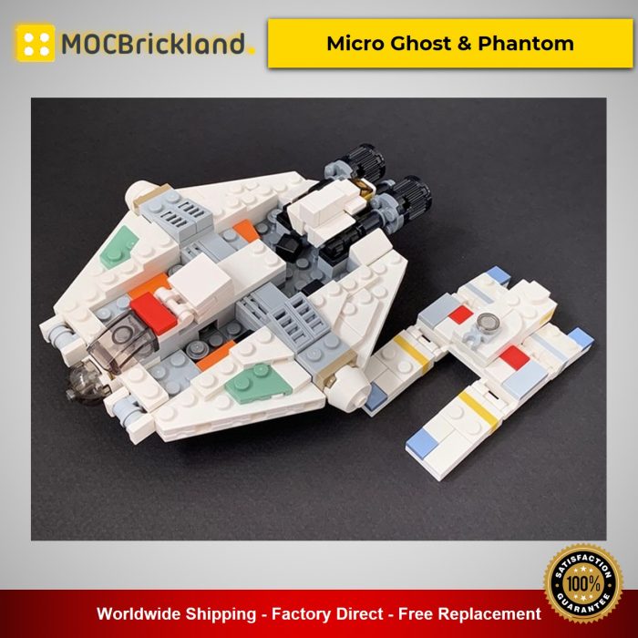 Star Wars MOC-50605 Micro Ghost & Phantom by ron_mcphatty MOCBRICKLAND