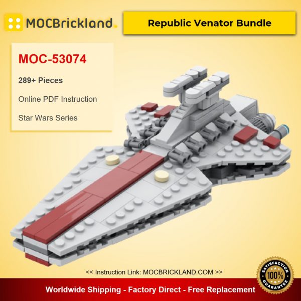 star wars moc 53074 republic venator bundle by scoutthetrooper mocbrickland 5424