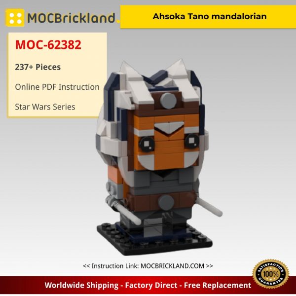 star wars moc 62382 ahsoka tano mandalorian by mandroid99 mocbrickland 5366