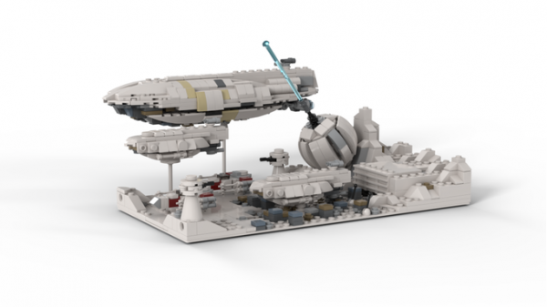 star wars moc 65494 battle of hoth echo base by jellco mocbrickland 2482