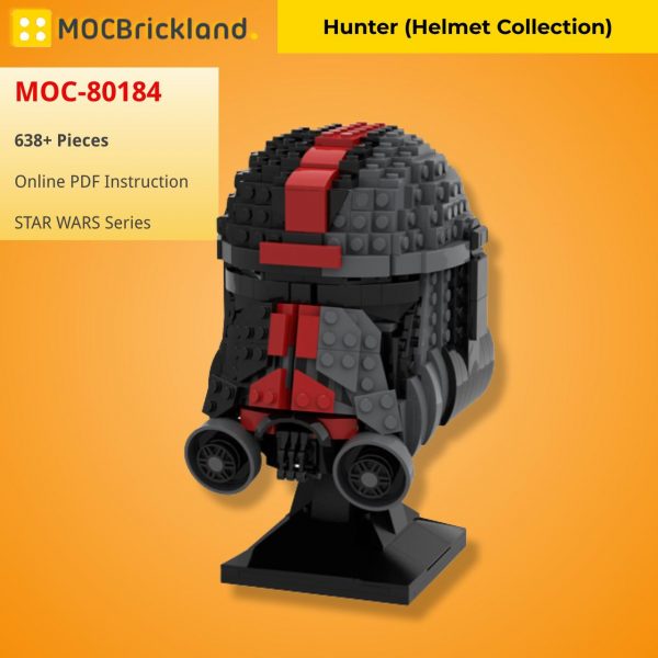 star wars moc 80184 hunter helmet collection by breaaad mocbrickland 5698
