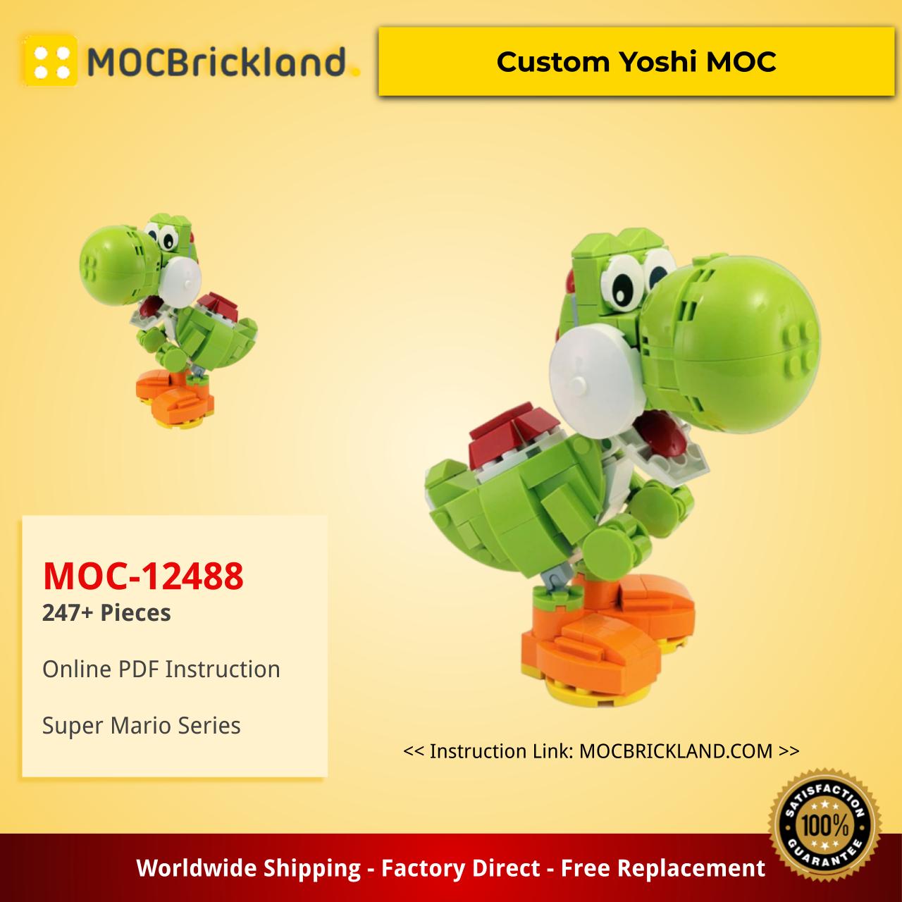 MOCBRICKLAND MOC-12488 Yoshi