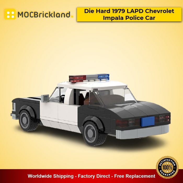 Technic MOC-22397 Die Hard 1979 LAPD Chevrolet Impala Police Car by mkibs MOCBRICKLAND