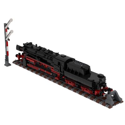 technic moc 25554 german class 5280 steam locomotive by topaces mocbrickland 1240