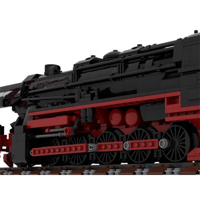 technic moc 25554 german class 5280 steam locomotive by topaces mocbrickland 2779