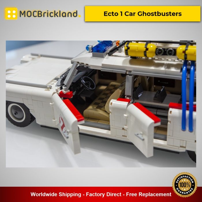 Technic MOC-30590 Ecto 1 Car Ghostbusters by FabrizioP MOCBRICKLAND