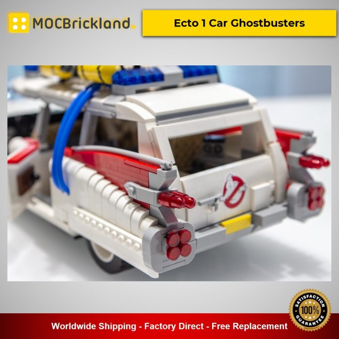 Technic MOC-30590 Ecto 1 Car Ghostbusters by FabrizioP MOCBRICKLAND