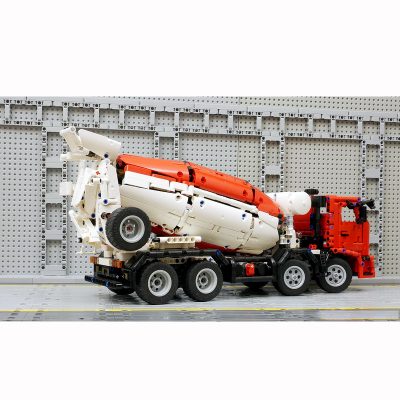 technic moc 46913 concrete mixer truck by desert752 mocbrickland 2738