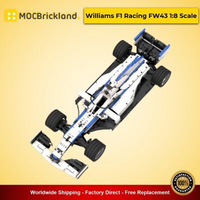 technic moc 47392 williams f1 racing fw43 18 scale by lukas2020 mocbrickland 8059