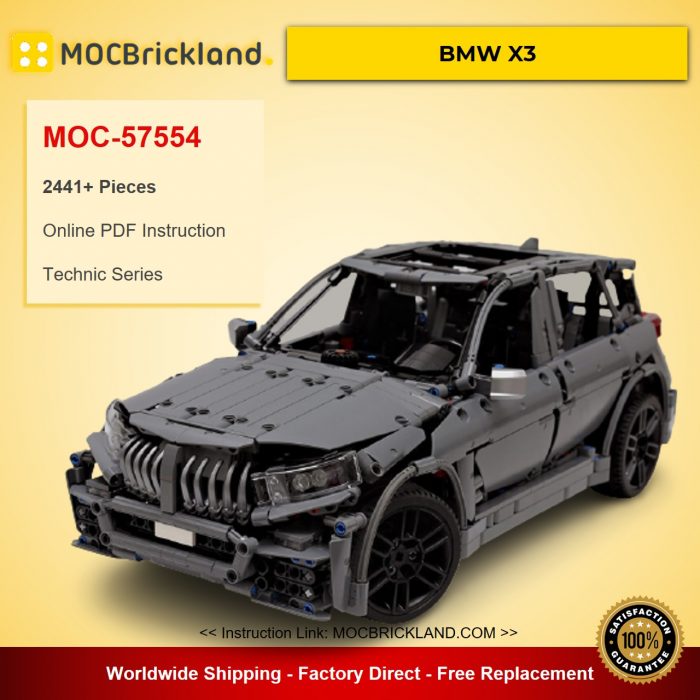 Technic MOC-57554 BMW X3 by Jeroen Ottens MOCBRICKLAND