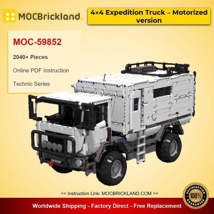 Technic MOC-59852 4×4 Expedition Truck – Motorized version by Superkoala MOCBRICKLAND