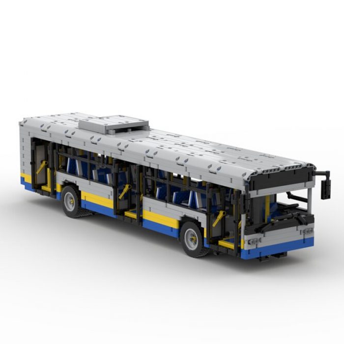 Technic MOC-59883 Technic 12m Bus by Emmebrick MOCBRICKLAND
