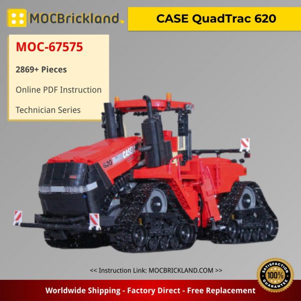 technic moc 67575 case quadtrac 620 by klein mocbrickland 4994