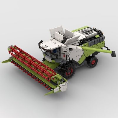 technic moc 71485 claas lexion 8900 combine harvester by kneisibricks mocbrickland 2926