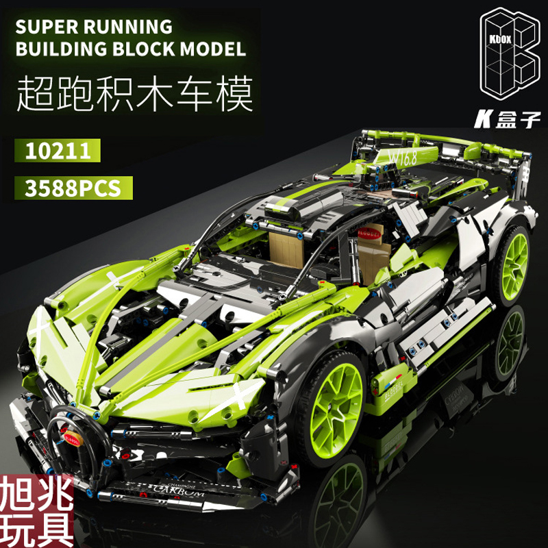 Technician KBox 10211 Bugatti Bolide Super Car