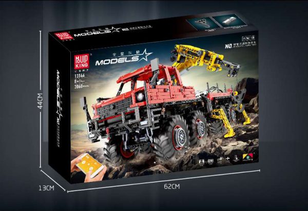 technic mouldking 13146 articulated 88 offroad truck by nico71 4234