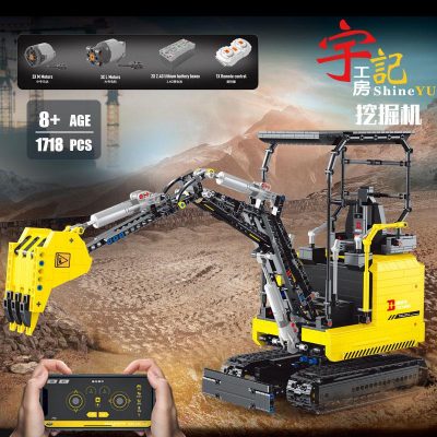 technic xinyu yc 22006 yuji workshop excavator 110 4915