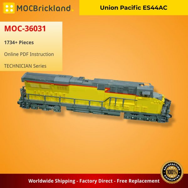 technician moc 36031 union pacific es44ac by barduck mocbrickland 7727