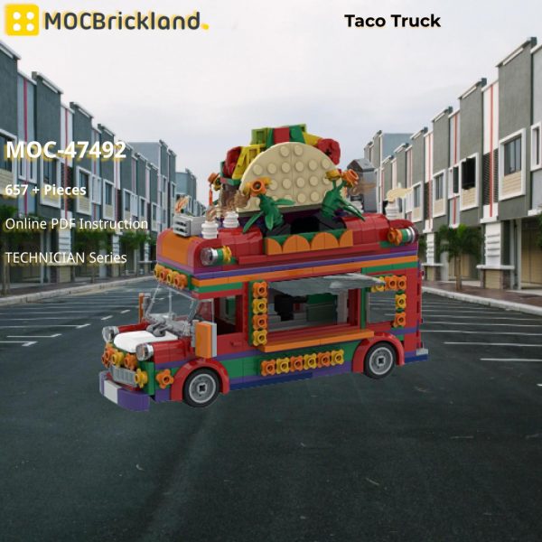 technician moc 47492 taco truck by benandrews mocbrickland 2134