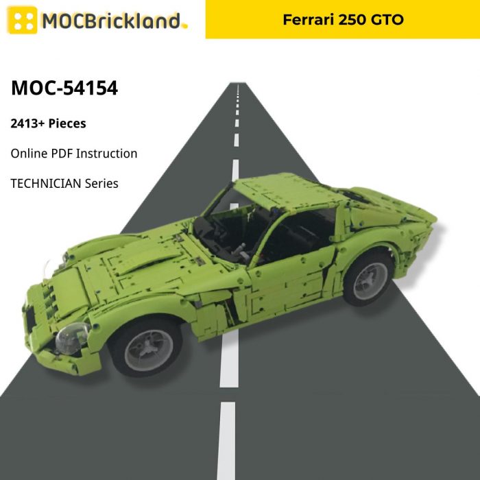 TECHNICIAN MOC-54154 Ferrari 250 GTO MOCBRICKLAND
