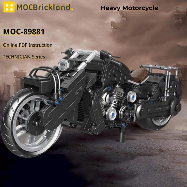 technician moc 89881 heavy motorcycle mocbrickland 3510