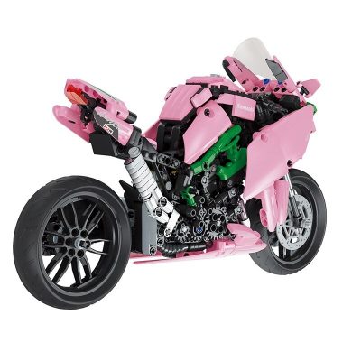 technician qizhile 85002 pink kawasoki h2 motorcycle 8576