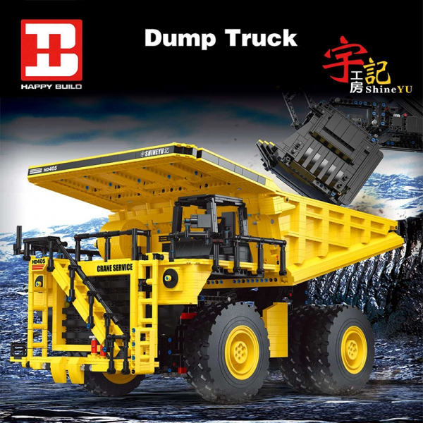 Happy Build YC22005 Shine YU Dump Truck 137 2