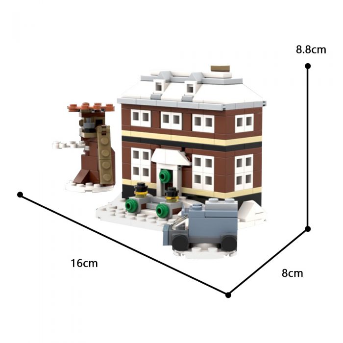 MOVIE MOC-102462 The Microscale McCallister House MOCBRICKLAND