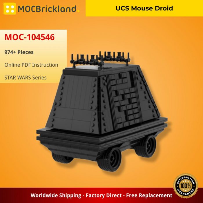STAR WARS MOC-104546 UCS Mouse Droid MOCBRICKLAND