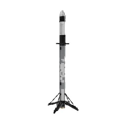 MOCBRICKLAND MOC 41953 Ultimate Space X Falcon 9 1110 scale 1