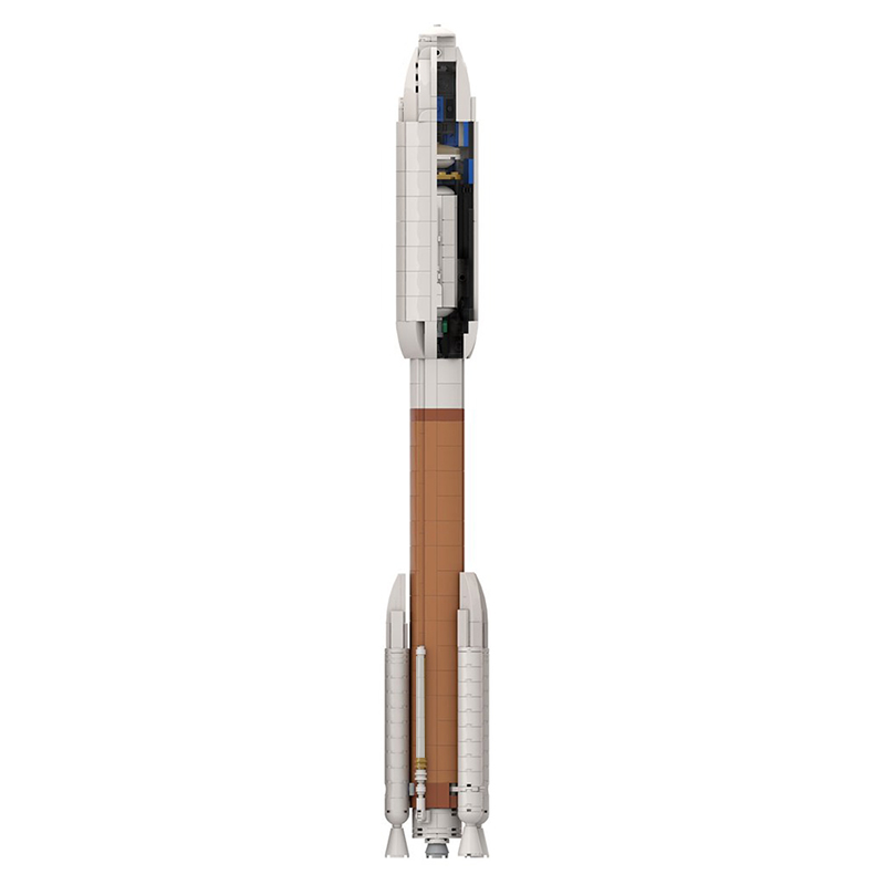 SPACE MOC-47289 Ultimate Atlas V (Saturn V scale) MOCBRICKLAND