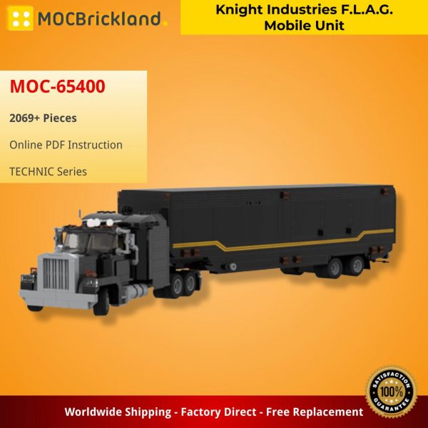 MOCBRICKLAND MOC 65400 Knight Industries F.L.A.G. Mobile Unit