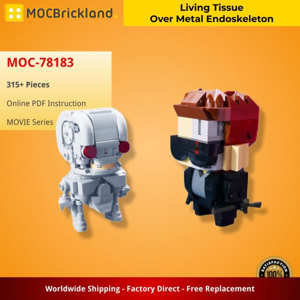 MOCBRICKLAND MOC 78183 Living Tissue Over Metal Endoskeleton 1
