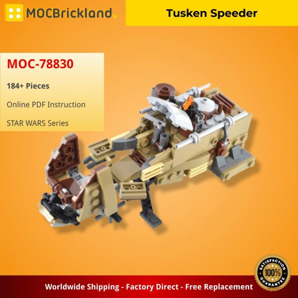 MOCBRICKLAND MOC 78830 Tusken Speeder 2
