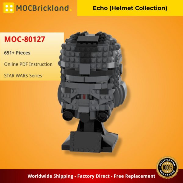 MOCBRICKLAND MOC 80127 Echo Helmet Collection