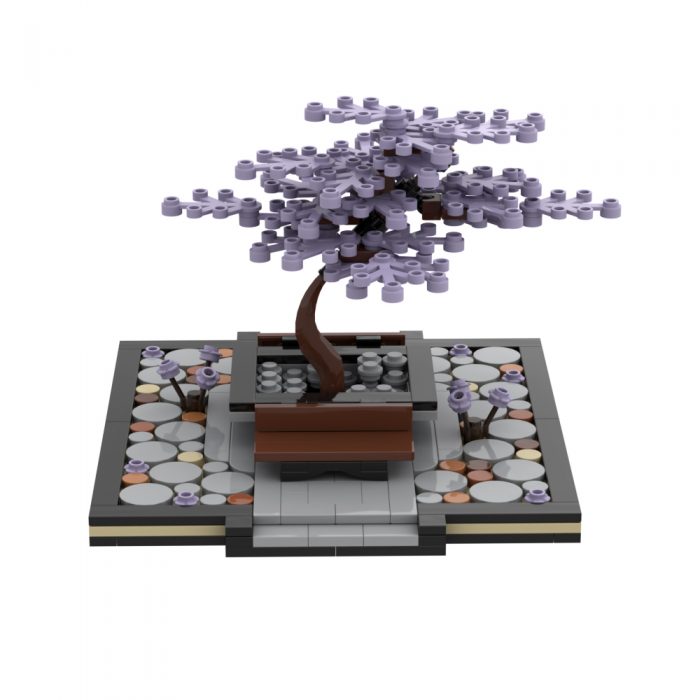 CREATOR MOC-896460 Small Potted Two-Color Flower MOCBRICKLAND