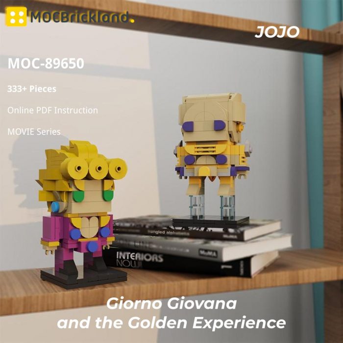 MOVIE MOC-89650 Giorno Giovana and the Golden Experience – JoJo MOCBRICKLAND