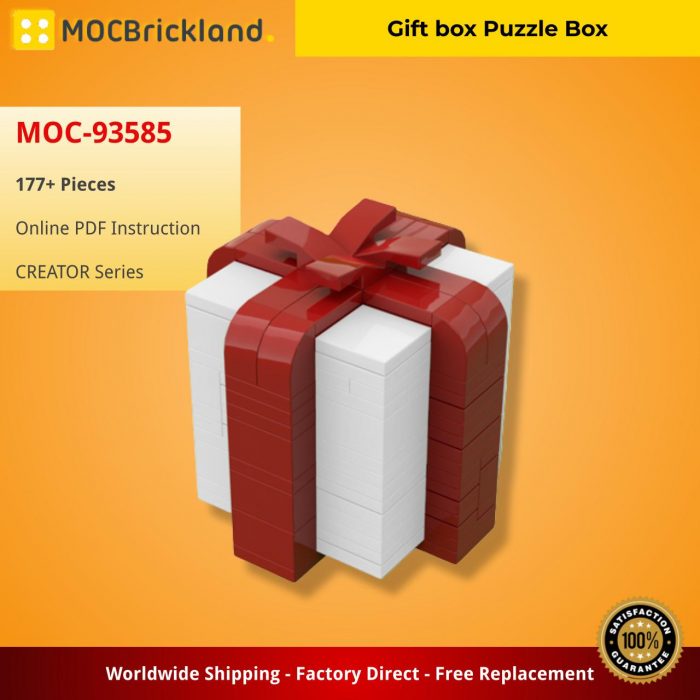 CREATOR MOC-93585 Gift box Puzzle Box MOCBRICKLAND