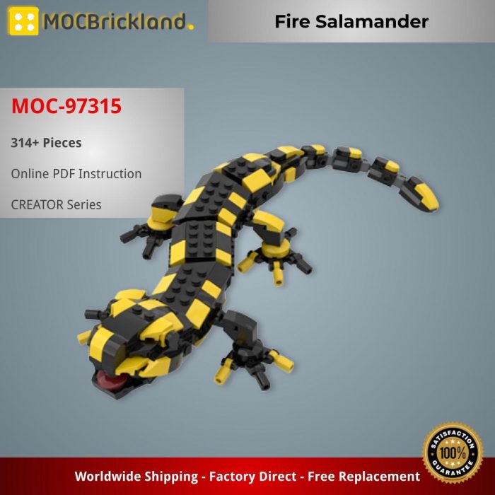 CREATOR MOC-97315 Fire Salamander MOCBRICKLAND