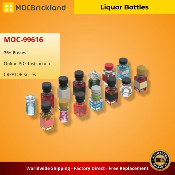 MOCBRICKLAND MOC 99616 Liquor Bottles 2
