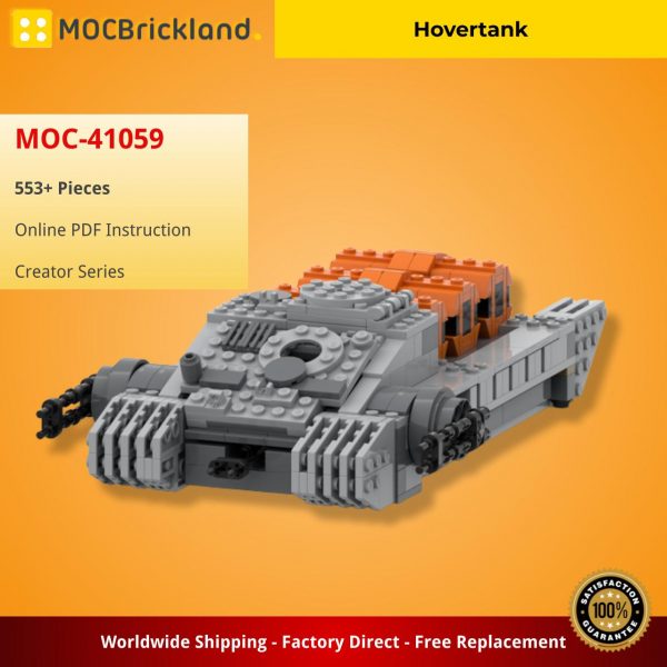 MOCBRICLAND MOC 41059 Hovertank 2