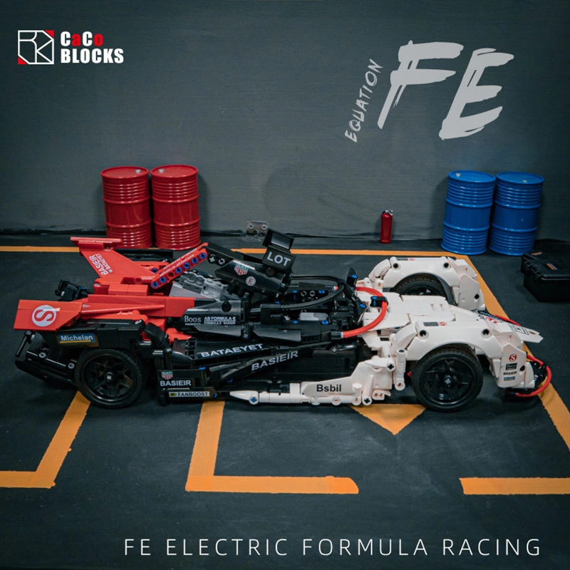 TECHNIC CaCo C018 Formula E Racing Car -FE