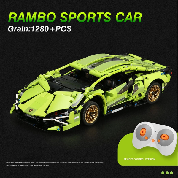 LEDO LD0754 APP Remote Control Rambo Sports Car 3