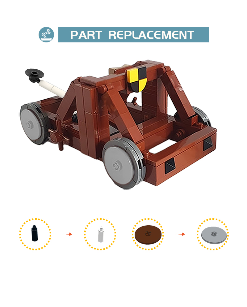 CREATOR MOC-107421 The Catapult MOCBRICKLAND