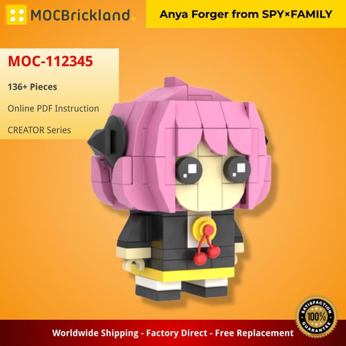 CREATOR MOC-112345 Anya Forger from SPY×FAMILY MOCBRICKLAND