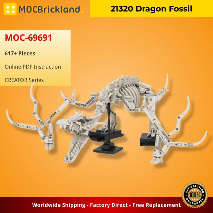 CREATOR MOC-69691 21320 Dragon Fossil MOCBRICKLAND