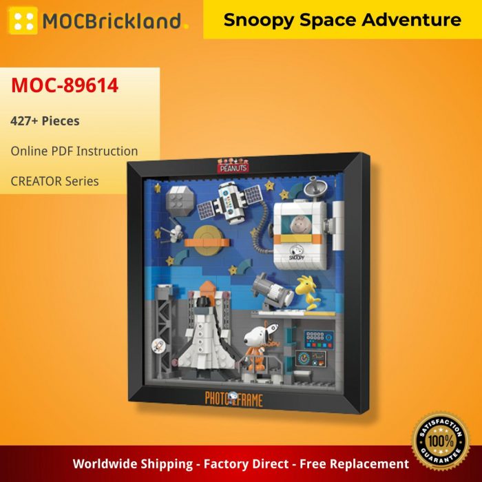 CREATOR MOC-89614 Snoopy Space Adventure MOCBRICKLAND