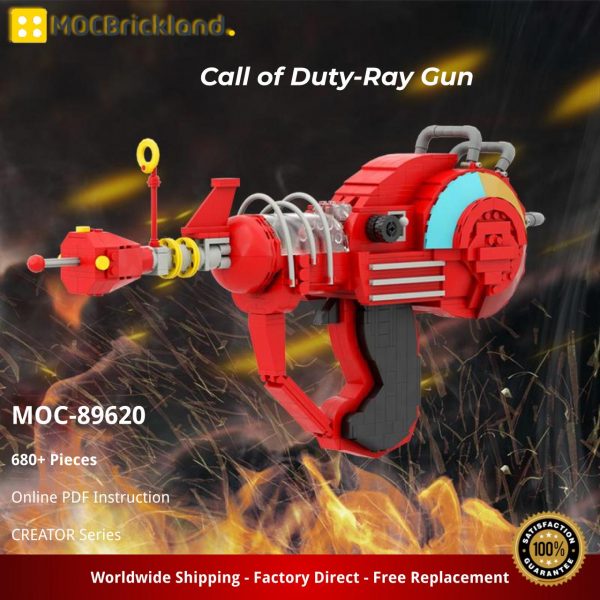 MOCBRICKLAND MOC 89620 Call of Duty Ray Gun